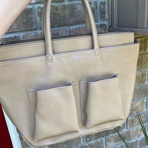 mat&nat tote/laptop/diaper bag